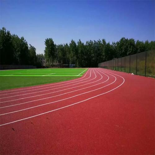 透气型塑胶跑道 混合型塑胶跑道 承接各类体育跑道场地